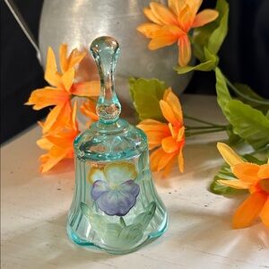 FENTON HandPainted Bell